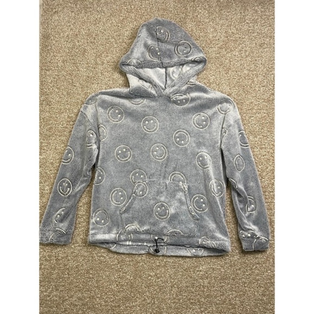 NOBO Super Plush Fuzzy‎ Feel Good HOODIE Size L (11/13)